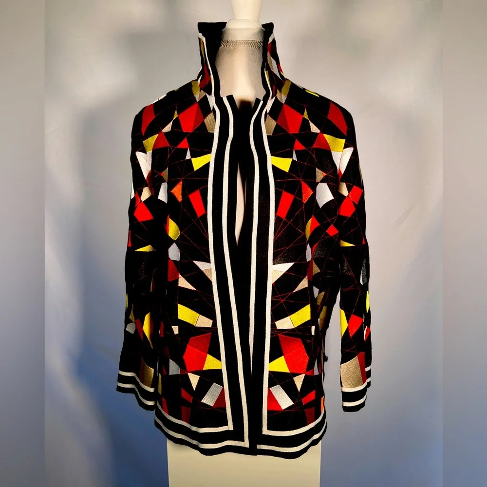 Linda Allard Ellen Tracy Linen jacket - Picture 1 of 7